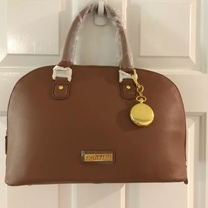 Joy & Iman Beige Purse